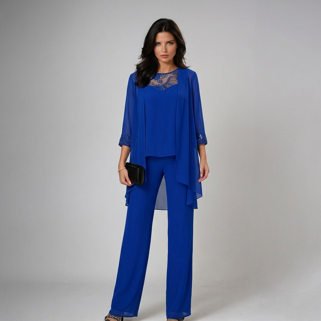 Josiane | Embellished Three-Piece Set