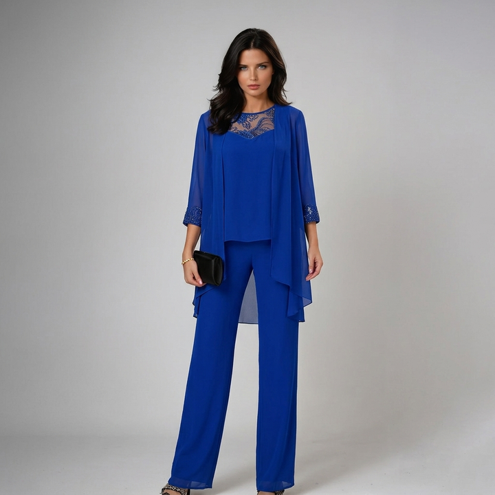 Josiane | Embellished Three-Piece Set
