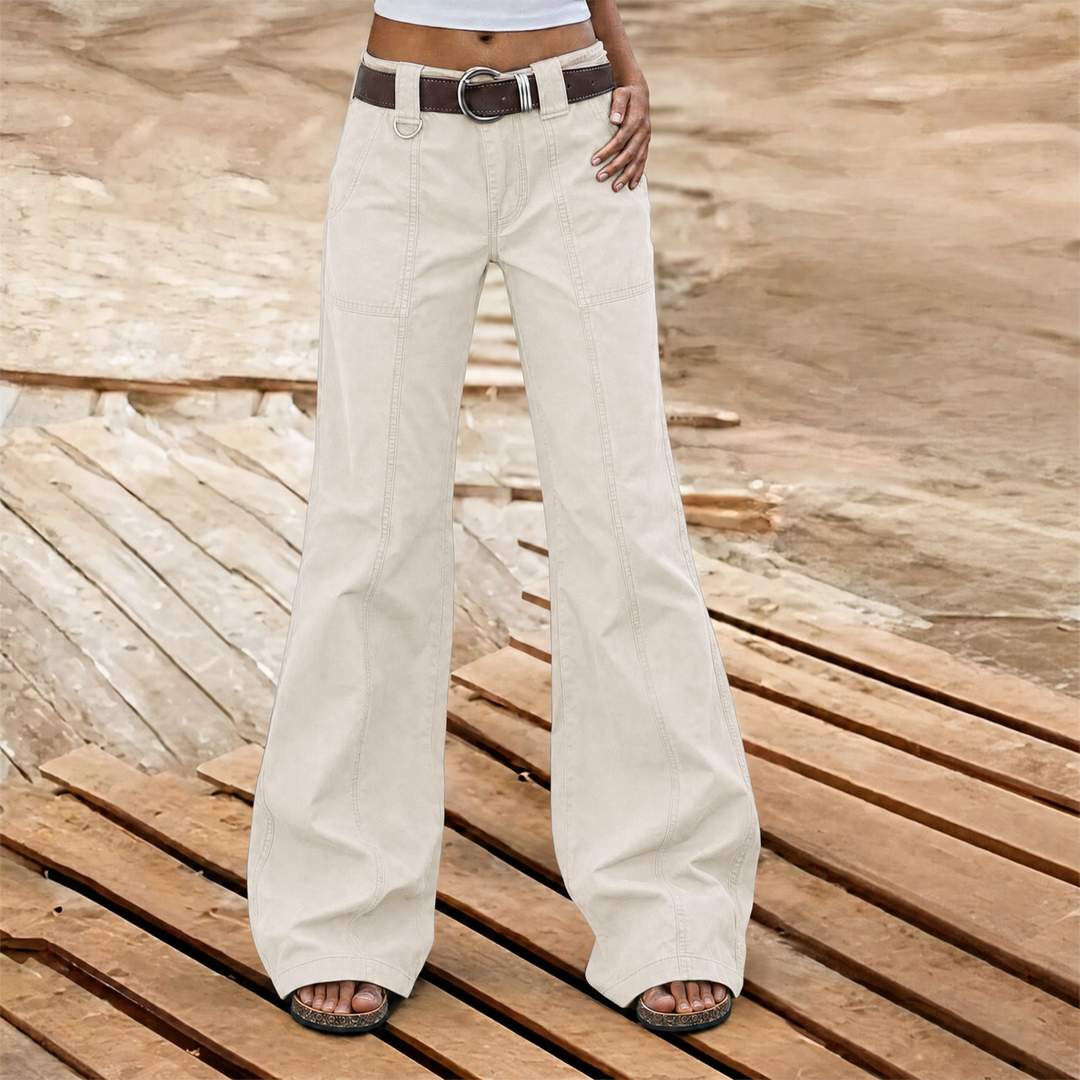 Flore | Straight-Leg Cargo Trouser