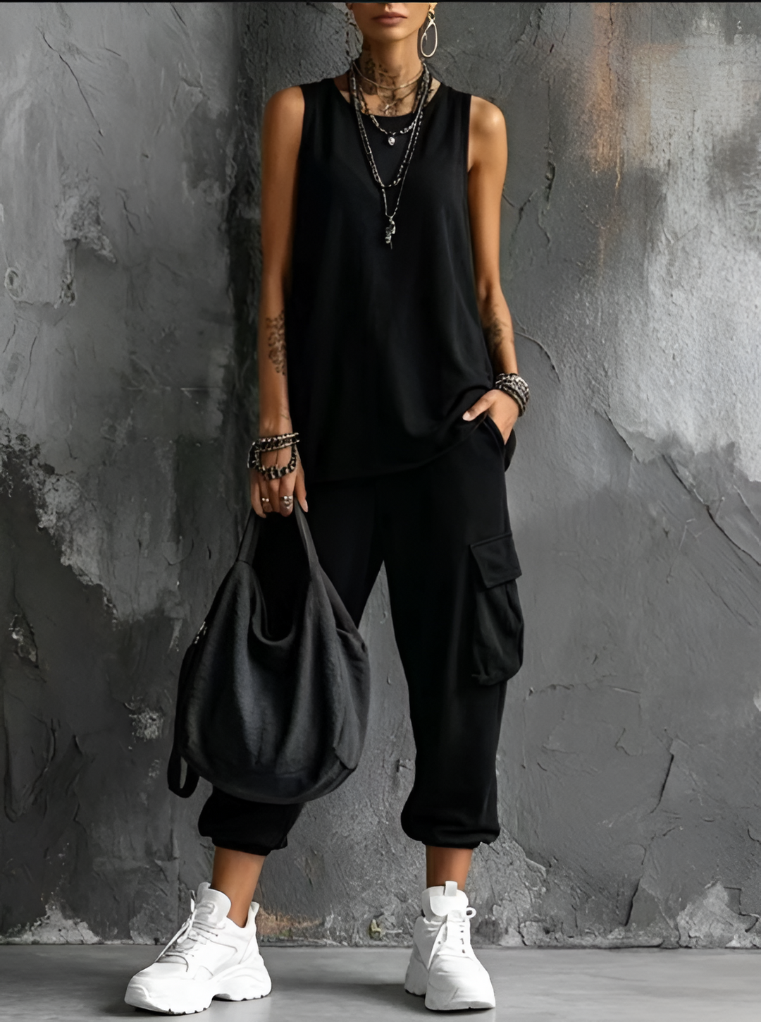 Jeannine | Casual Jogger Two-Piece Set