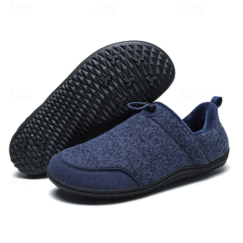 Men's Fuzzy House Indoor Non-Slip Slippers