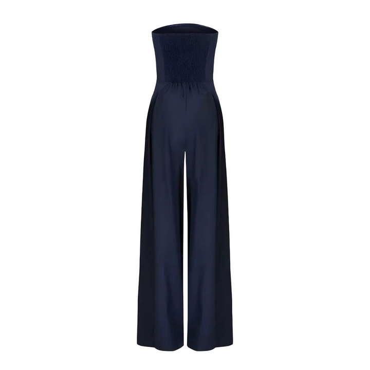 Amber | Elegant Strapless Jumpsuit