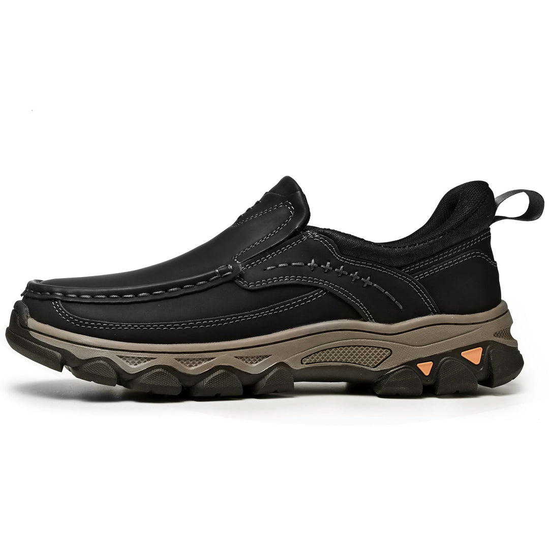 Men's Leather Slip On Orthopedic Shoes Men