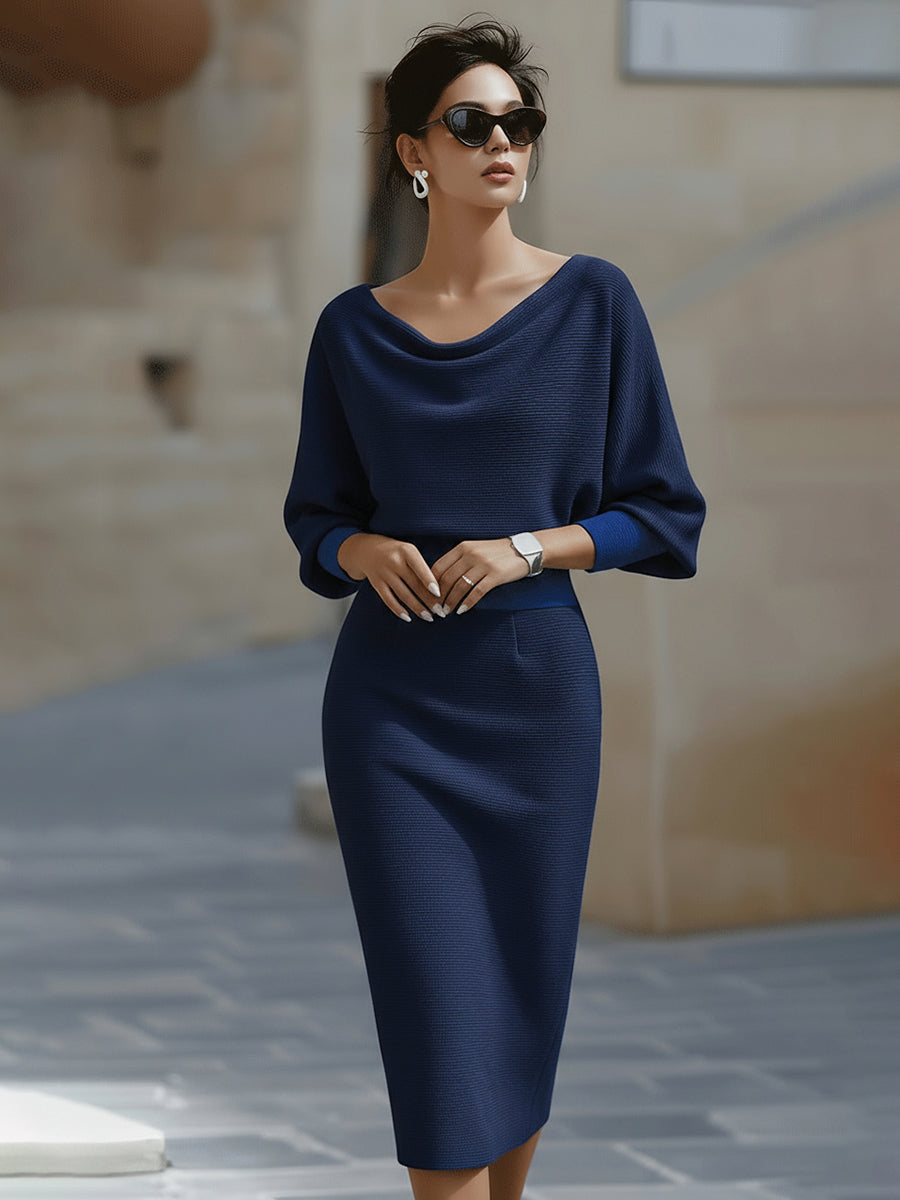 Rosée | Batwing Midi Dress