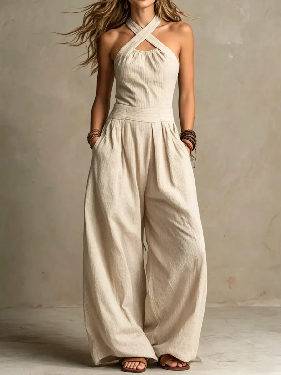 Frédérique | Cross-Halte Jumpsuit