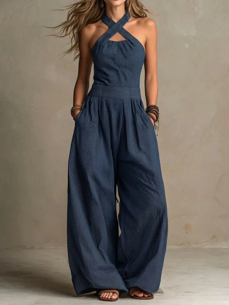 Frédérique | Cross-Halte Jumpsuit