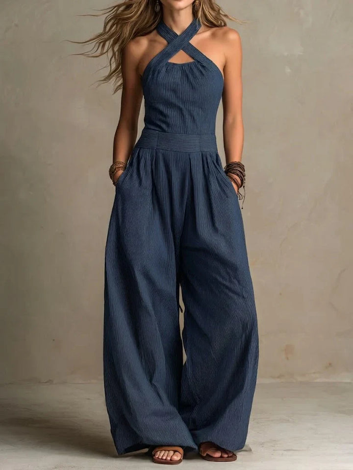 Frédérique | Cross-Halte Jumpsuit