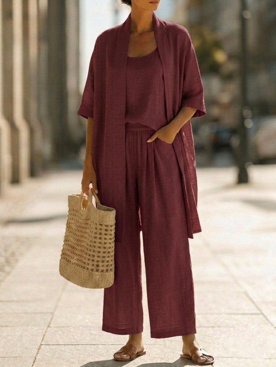 Ariane | Relaxed Three-Piece Set