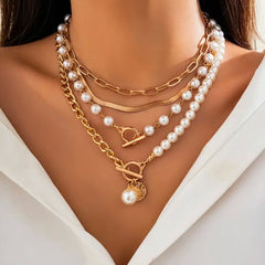 Arabelle | Women's Beaded Pearl Necklace