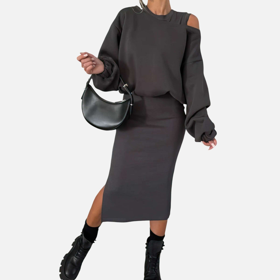 Éliane | Off-shoulder Skirt Set