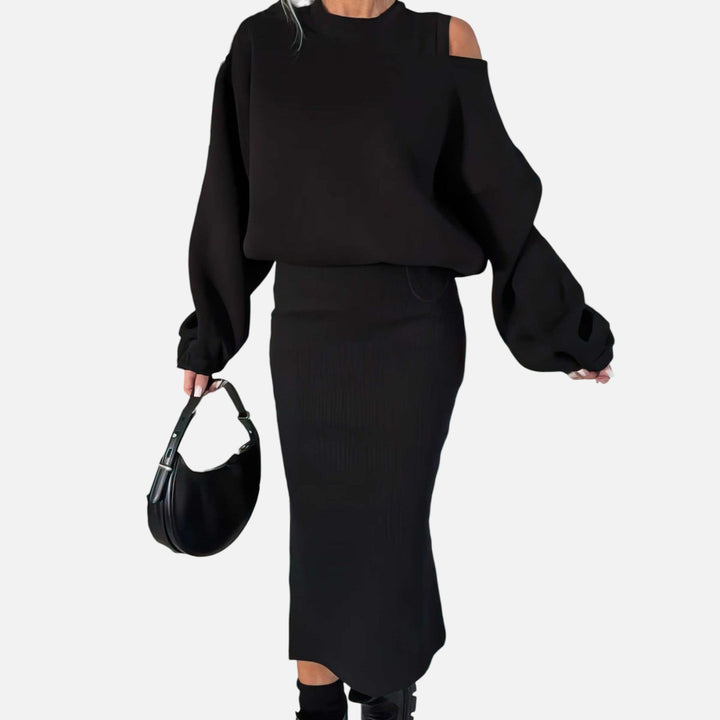Éliane | Off-shoulder Skirt Set