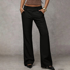 Soizic | High-Waisted Flared Trousers with a Clean Tailored Line