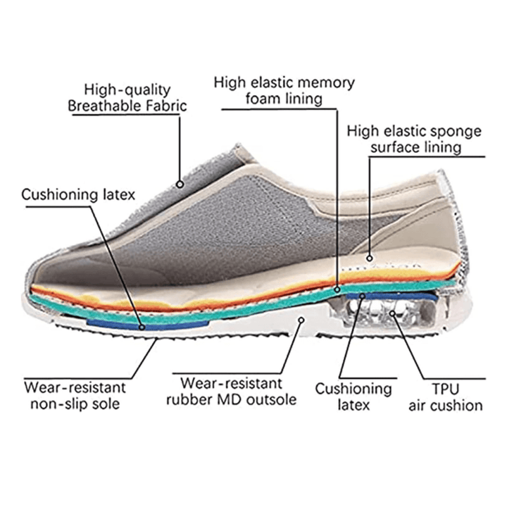 Casual Wide Orthopedic Indoor Slippers