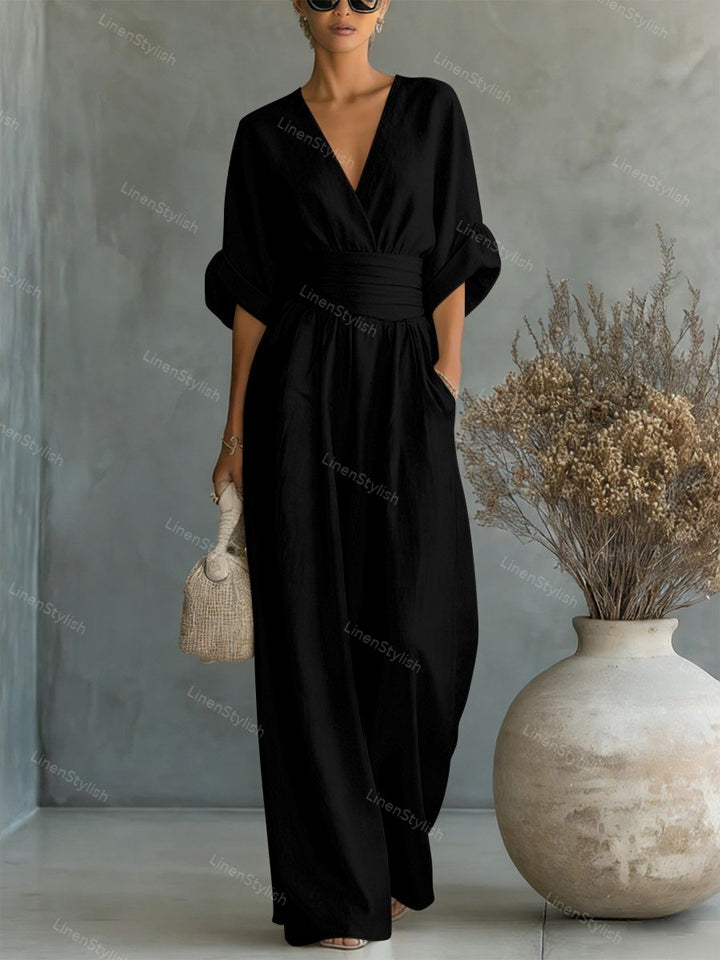Isadora | V-Neck Jumpsuit