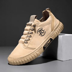 Alec | Chunky-Sole Lace-Up Sneaker with a Heel Pull Tab
