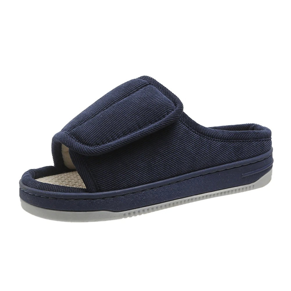 Women's Casual Indoor Orthopedic Slippers - Blue